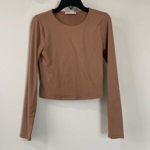 Tan long sleeve t-shirt